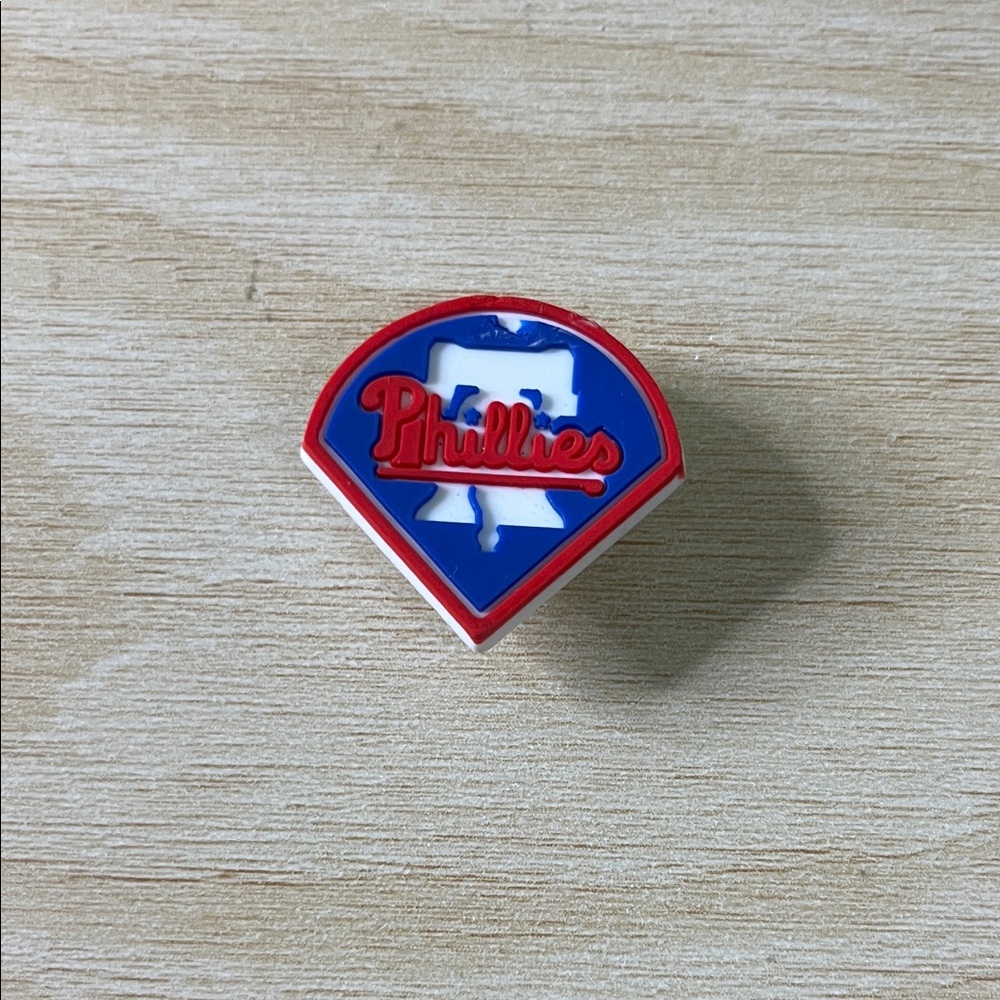 Philadelphia Phillies Baseball Logo Shoe Charm
